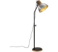 Vidaxl Lampadaire 25 W Argent Vintage 30x30x100-150 Cm E27 Argenté