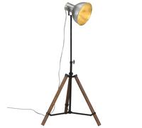 vidaXL Lampadaire 25 W argent vintage 75x75x90-150 cm E27