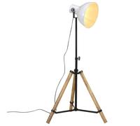 Vidaxl Lampadaire 25 W Blanc 75x75x90-150 Cm E27 Blanc