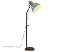 Vidaxl Lampadaire 25 W Bleu Délavé 30x30x100-150 Cm E27 Bleu