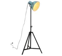 vidaXL Lampadaire 25 W bleu délavé 61x61x90/150 cm E27, lampe, lampe sur pied, lampe industrielle, lumière, lampe de 371867