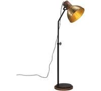 Vidaxl Lampadaire 25 W Laiton Antique 30x30x100-150 Cm E27