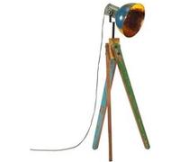 vidaXL Lampadaire 25 W multicolore 45x45x120 cm E27, lampe, lampe sur pied, lampe industrielle, lumière, lampe de lecture, éclairage Multicolore G
