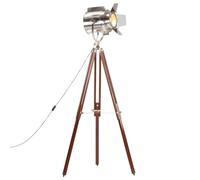 Vidaxl Lampadaire À Trépied Bois De Manguier Massif 180 Cm Marron