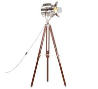 Vidaxl Lampadaire À Trépied Bois De Manguier Massif 180 Cm Marron