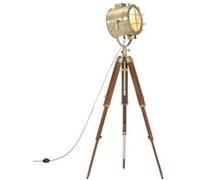 Bois de Manguier Massif Lampadaire à Trépied 165 cm Lampe sur Pied vidaXL