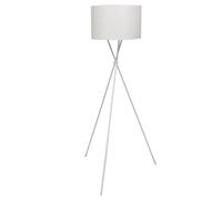 Vidaxl Lampadaire Avec Support Haut Blanc Blanc