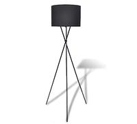 vidaXL Lampadaire avec Support Haut Lampe de Plancher Eclairage Luminaire