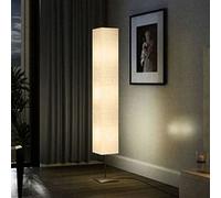 vidaXL Lampadaire avec Support Lampe à Pied de Salon Eclairage Lumière Chambre 60262 Beige G