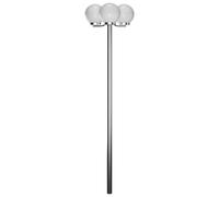 Vidaxl Lampadaire De Jardin 3 Lampes 220 Cm