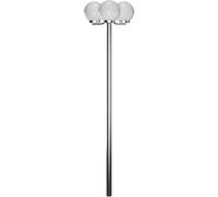 vidaXL Lampadaire de jardin 3 lampes 220 cm Éclairage extérieur 40389