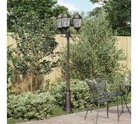 Vidaxl Lampadaire De Jardin Bronze Métal 61 X 53 X 235 Cm