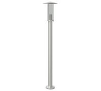 Vidaxl Lampadaire D'extérieur Argenté 100 Cm Acier Inoxydable Argenté