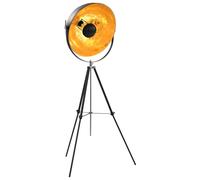Vidaxl Lampadaire E27 Noir Et Doré 51 Cm Noir