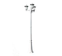 vidaXL Lampadaire extérieur 40245 – triple blanc