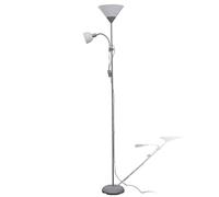 vidaXL Lampadaire 242732 Gris – Lampe sur pied pour salon