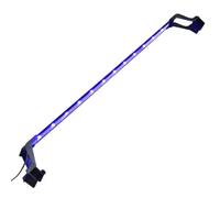 Vidaxl Lampe À Led D'aquarium Avec Pinces 90-105 Cm Bleu Et Blanc