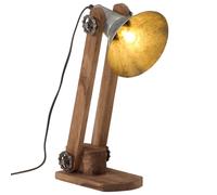 Vidaxl Lampe De Bureau 25 W Argent Vintage 23x13x52 Cm E27 Argenté