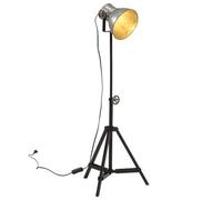 Vidaxl Lampe De Bureau 25 W Argent Vintage 35x35x65/95 Cm E27