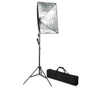 vidaXL Lampe de studio photo 60 x 40 cm avec diffuseur softbox Blanc 190013