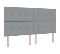 Vidaxl Lampe De Tête Led Grise 90 Cm En Tissu