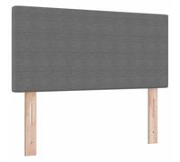 vidaXL Lampe LED Design Simple Gris Clair 100 cm Tissu Corde