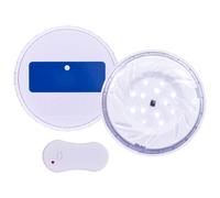 vidaXL Lampe LED flottante submersible de piscine avec télécommande