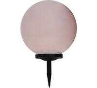 Lampe LED solaire d'extérieur sphérique 40 cm RVB