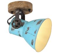 Vidaxl Lampe Murale 25 W Bleu Délavé 11,5x11,5x25 Cm E27 Multicolore