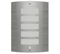 Applique LED en acier inoxydable avec capteur