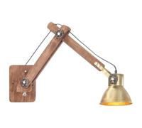 Vidaxl Lampe Murale Style Industriel Laiton Rond E27