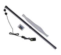 vidaXL Lampe LED de bulles d'aquarium RVB 94 cm