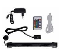vidaXL Lampe Submersible à Bulles et DEL RVB Aquarium 32 cm Réservoir Poisson 41206 Noir G