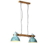 Vidaxl Lampe Suspendue 25 W Bleu Délavé 85x28x109 Cm E27 Bleu