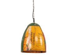 Vidaxl Lampe Suspendue Industrielle 25 W Multicolore Ronde 32 Cm E27