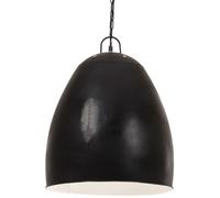 Vidaxl Lampe Suspendue Industrielle 25 W Noir Rond 42 Cm E27