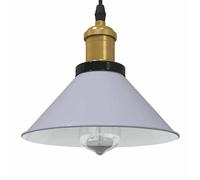 Lampe suspendue réglable hauteur E27 noir brillant Ø22 cm métal vidaXL