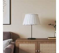 vidaXL Lampenkap Ã˜50x30 cm wicker wit364387 Blanc G