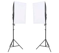 vidaXL Lampes de studio professionnelles 2 pcs 40x60 cm