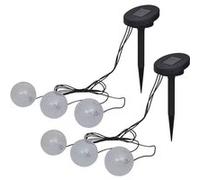 vidaXL Lampes flottantes à LED 6 pcs pour étang et piscine Blanc G