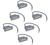Vidaxl Lampes Led Encastrée D'escalier 6 Pcs 44x111x56 Mm