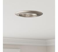 vidaXL Lampes Pack de 12 Argent Métal 9 cm Lumières Encastrées Ronde