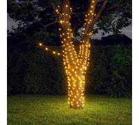 vidaXL Lampes solaires 2 pcs 2x200 LED Blanc chaud Intérieur Extérieur Blanc