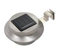 Vidaxl Lampes Solaires À Led Rondes D'extérieur 12 Pcs 12 Cm Blanc