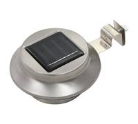 Vidaxl Lampes Solaires À Led Rondes D'extérieur 12 Pcs 12 Cm Blanc Blanc