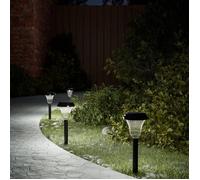 Lampes Solaires d'Allées et Piquets de Sol RVB Éclairage Patio Jardin vidaXL