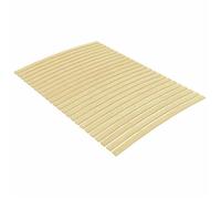 vidaXL Latte de rechange pour sommier 340079 – 24 lattes pliables 120x200 cm peuplier Brun
