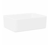 vidaXL Lavabo lave-mains à poser en céramique 40x30x13 cm Blanc