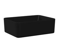 vidaXL Lavabo 40x30x13 cm Céramique Noir