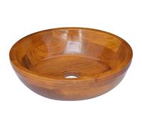 Lavabo Bois de teck massif ?40x10 cm